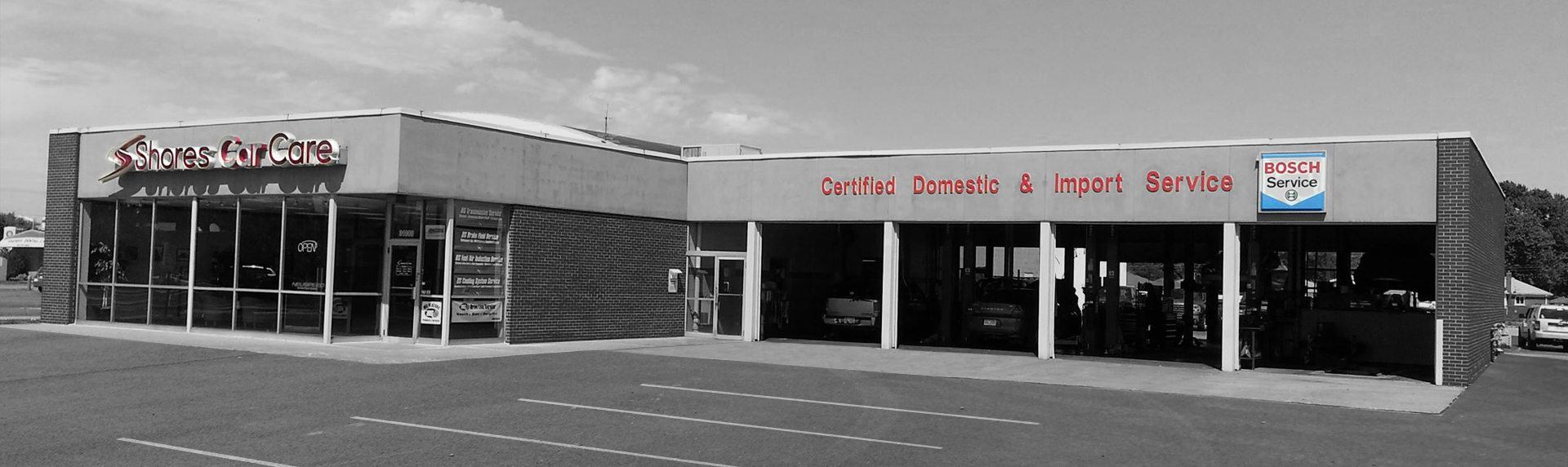 Outside Our Shop | Shores Car Care